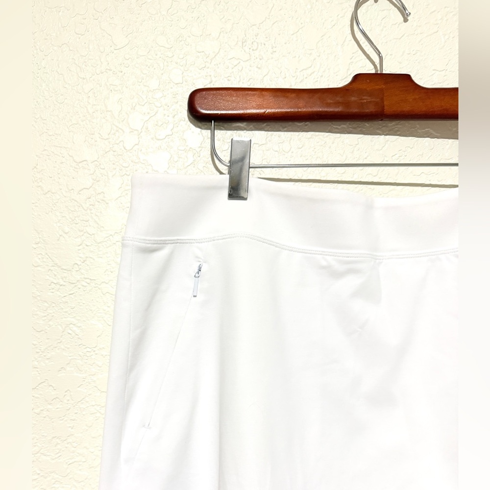 NWT Tommy Bahama IslandZone White Active Skort Golf Tennis Skirt Pockets Sz Lg - Picture 5 of 7